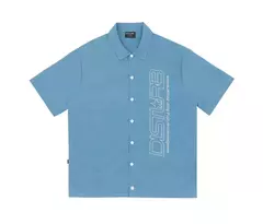 CAMISA DISTURB STAR BUTTON-UP IN BLUE