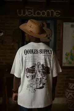Camiseta Oodles "West Ambience" Off-White - Banzai Surf Company