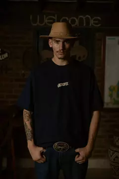 Camiseta Oodles "Logo Essential" Azul - Banzai Surf Company