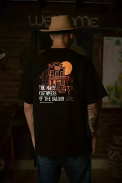 Camiseta Oodles "Saloon" Preto - Banzai Surf Company