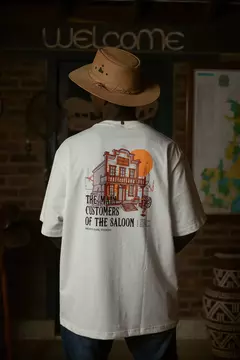 Camiseta Oodles "Saloon" Off-White - Banzai Surf Company