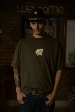 Camiseta Oodles "Deck" Verde - Banzai Surf Company