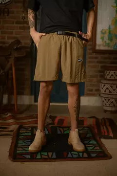Short Oodles "Hunter" Marrom - Banzai Surf Company