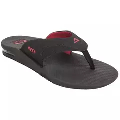 Chinelo Reef Mick Fanning Black Red - comprar online