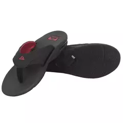 Chinelo Reef Mick Fanning Black Red na internet