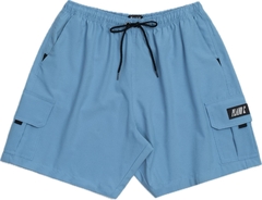 Shorts Plano C Ripstop Logo Azul