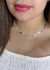 Colar Choker Gotas