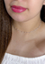Colar Choker Corações Vazados