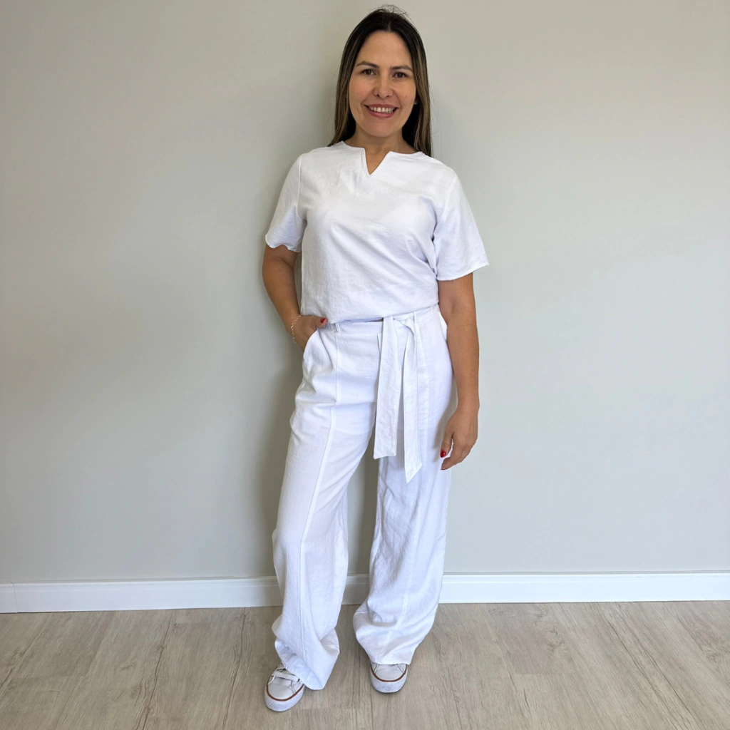 Conjunto Alfaiataria Branco