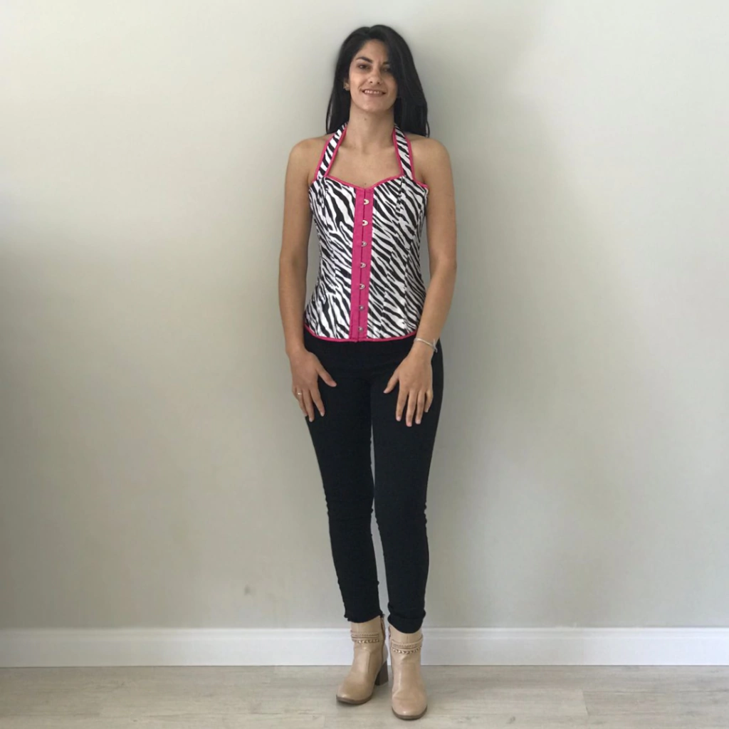 Corset - Estampa de Zebra