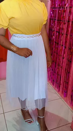 Saia Tule Brilho