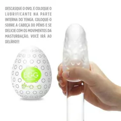 Imagem do Masturbador Egg Ovo Em Material Cyber Magical Kiss