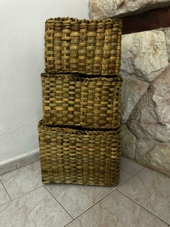 Maceteros Rectangulares de Junco - comprar online