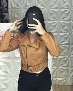 Jaqueta Suede Manga Longa na internet