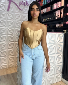 Corselet Poliamida Acetinado