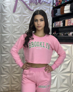 Conjunto Moletinho com Calça Brooklyn - Rpinkfahion