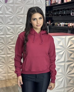 Blusa Manga Longa Moletom com Capuz na internet