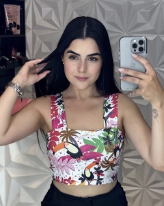 Cropped Estampado Tucano
