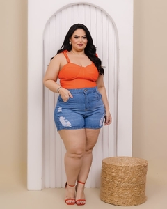 Short Jeans Plus Size - Rpinkfahion