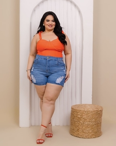 Short Jeans Plus Size na internet