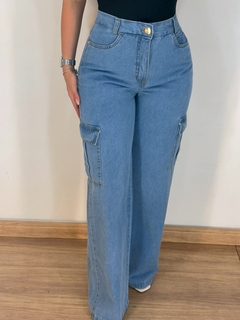 Calça Jeans Cargo Clara - comprar online