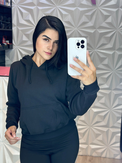 Imagem do Blusa Manga Longa Moletom com Capuz