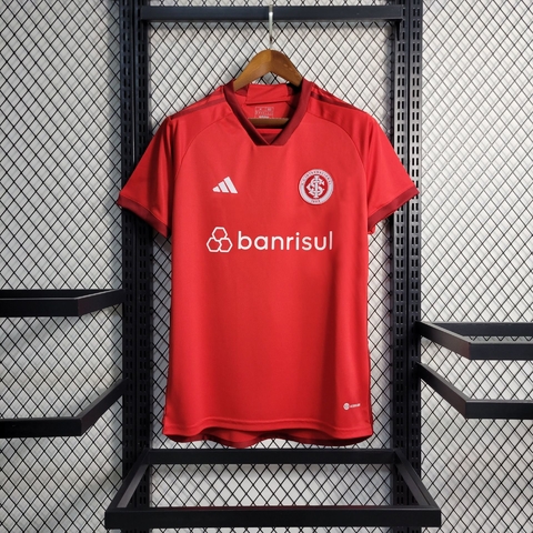 Camisa Internacional I 23/24 Vermelha - Adidas - Masculino Torcedor