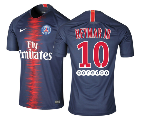 Camisa Retrô Paris Saint-Germain I 2018/19 - Masculina Nike - Azul