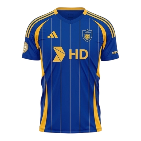 Camisa Ulsan HD Edição especial Mundial de Clubes 25/26 - Torcedor Adidas Masculina - Azul e amarela