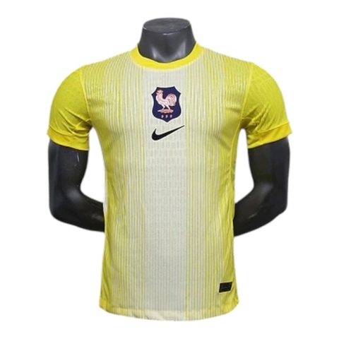 Camisa Seleção França Goleiro 25/26 - Jogador Nike Masculina - Amarela