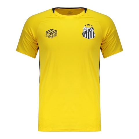 Camisa Santos Treino 25/26 - Torcedor Umbro Masculina - Amarela