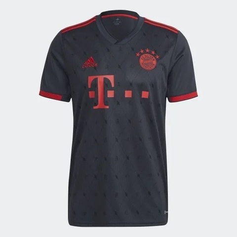 Camisa Bayern de Munique Third 22/23 Cinza - Adidas - Masculino Torcedor