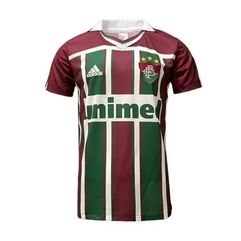 Camisa Fluminense Retrô 2008/2009 Vermelha e Verde - Adidas