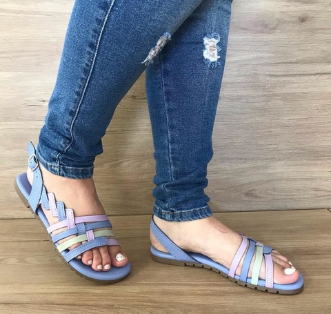 Rasteirinha em Couro