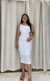 Vestido midi alça