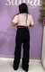 Calça Wide leg preta - comprar online