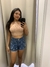 Cropped tricô - loja online