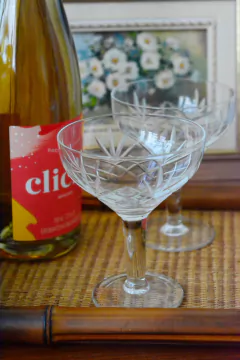 Taças coupê em cristal (par)