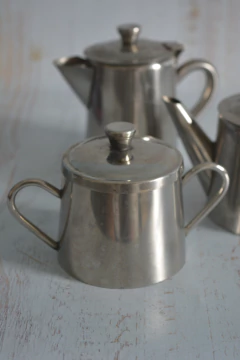 Kit de café completo em inox na internet
