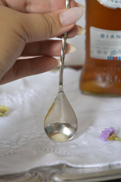 Kit para bar: colher bailarina com dosador + peneira