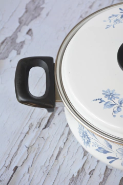 *RARIDADE* Caçarola esmaltada Mãe ágata G