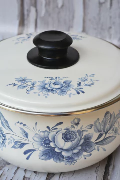 Imagem do *RARIDADE* Caçarola esmaltada Mãe ágata G