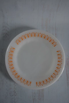 Par de pratos rasos Gravatinha Termo Rey "Taurus" - Rasgada Janela Curadoria Vintage