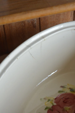 *RARIDADE* Sopeira (ou terrina) em cerâmica Weiss "Rosas" - loja online