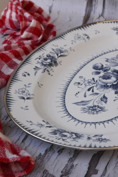 *RARIDADE* Travessa esmaltada Mãe Ágata anos 70 - comprar online