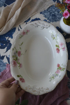 Travessa funda vintage roses (inglesa)