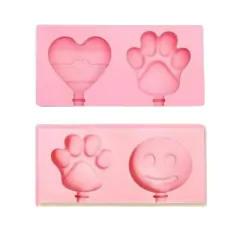 Set x2 Moldes para Helado Incluye 20 Palitos Reutilizables