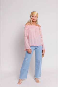 Blusa Brigitte rosa - WorldHouse