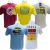 Kit 5 Camisetas Cobra D'Agua Estampa Variada - comprar online