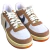 Nike air force F1 masculino - camurça branco/marinho - comprar online